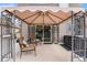 Inviting patio area with comfortable seating and a covered space, ideal for relaxation at 9650 Raven St, Firestone, CO 80504