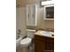 Bathroom with a vanity sink and a shower-tub combo at 11318 Clermont Dr, Thornton, CO 80233