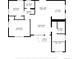 Detailed floor plan showcasing the layout of the home, including dimensions of each room at 2635 Kearney St, Denver, CO 80207