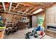 Versatile shed with skylights, storage and workbench space perfect for DIY projects at 6666 S Pennsylvania St, Centennial, CO 80121
