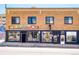 Storefront of Off the Bottle Refill Shop in a brick building at 1100 N Logan St # 9, Denver, CO 80203