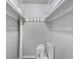 An empty, walk-in closet with wire shelving, hooks, and a dehumidifier on the floor at 2047 S Milwaukee St # 4, Denver, CO 80210