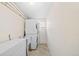Functional laundry room with washer, dryer, and sink offering a practical utility space at 2047 S Milwaukee St # 4, Denver, CO 80210