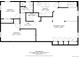 Basement floor plan showing bedrooms, bathroom, laundry, utility, hall and recreation room at 585 Estes St, Lakewood, CO 80226