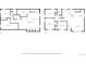 Floor plan showing a basement and main floor with bedrooms, recreation room, kitchen and living room at 585 Estes St, Lakewood, CO 80226