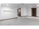 Finished basement featuring carpet, neutral paint, shelves and wood doors at 182 Lois Cir, Louisville, CO 80027