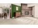 Spacious living room featuring a stunning stone fireplace, creating a cozy and inviting atmosphere at 182 Lois Cir, Louisville, CO 80027