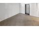 A tidy bedroom presents an empty space with closet, offering versatility for personalization and comfort at 6731 S Ivy Way # B4, Centennial, CO 80112