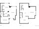 Detailed floor plan showcasing layout of the house with living room, kitchen, dining area, and bedrooms at 6731 S Ivy Way # B4, Centennial, CO 80112