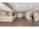 Bright finished basement featuring hardwood floors, an open floor plan and recessed lighting at 20097 Royal Troon Dr, Monument, CO 80132