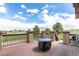 Spacious deck with scenic views, perfect for outdoor entertainment and relaxation at 20097 Royal Troon Dr, Monument, CO 80132