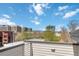 Scenic rooftop view showcasing the city skyline and surrounding greenery from the deck at 2409 Court Pl, Denver, CO 80205