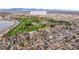 Scenic aerial view of neighborhood near Willis Case Golf Course with mountain views at 4824 Knox Ct, Denver, CO 80221