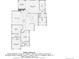 Detailed floor plan showcasing the layout of the home's living spaces, including the main bedroom at 24763 E Crestridge Pl, Aurora, CO 80016