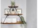 Stylish bathroom shelf with plants and decor at 2310 S Decatur St, Denver, CO 80219