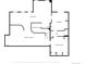 Basement floorplan highlighting the game room, exercise room, bedroom, and bathroom at 3603 Soaring Eagle Ct, Castle Rock, CO 80109