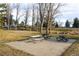 Picnic area with tables near the volleyball court at 4899 S Dudley # 1I, Littleton, CO 80123