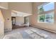 Open floor plan with living room connected to dining area and stainless steel kitchen at 12616 Country Meadows Dr, Parker, CO 80134