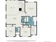 Upstairs floor plan featuring primary bedroom with en suite bath, two more bedrooms, and a Gathering room at 11712 Lewiston St, Commerce City, CO 80022