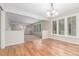 Charming dining room with crown moulding, plantation shutters, and hardwood floors at 3 Glenview Dr, Littleton, CO 80123