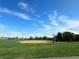Baseball field with well-maintained grass and a clear blue sky at 11395 E 116Th Dr, Commerce City, CO 80640