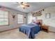 Well decorated bedroom with ample natural light and rustic wood accents at 35427 Welch Trl, Elizabeth, CO 80107