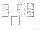 A complete floor plan encompassing three levels of the residence, showcasing the layout and dimensions of each room at 21736 Silver Meadow Ln, Parker, CO 80138