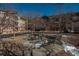 Courtyard with seating area and landscaping at 2896 W Riverwalk Cir # 204, Littleton, CO 80123