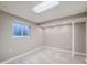 Finished basement room with a window and neutral wall color at 2368 W 119Th Ave, Denver, CO 80234