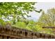 The backyard fence offers mountain views and lush greenery at 4860 W 125Th Ave, Broomfield, CO 80020