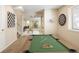 Finished basement featuring a pool table and an open floorplan into the living room space at 4860 W 125Th Ave, Broomfield, CO 80020