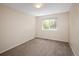 Bedroom with neutral walls, carpeting, white trim and one window at 4860 W 125Th Ave, Broomfield, CO 80020