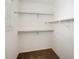 Walk-in closet with neutral walls, carpet, window and installed wire shelving at 4860 W 125Th Ave, Broomfield, CO 80020