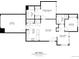 Detailed floor plan showcasing layout, square footage, and room dimensions at 18601 E Water Dr # A, Aurora, CO 80013