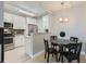 Eat in Kitchen with granite countertops and stainless steel appliances at 444 17Th St # 701, Denver, CO 80202