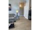 Cozy living room with modern decor, neutral walls, and wood floors at 444 17Th St # 701, Denver, CO 80202