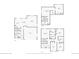 Floor plans of both floors featuring the kitchen, living room, bedrooms, bathrooms, closets, basement and loft at 25126 E Bayaud Pl, Aurora, CO 80018