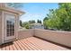 Enjoy the outdoors on this deck with views of the neighborhood at 12662 E Warren Dr # F, Aurora, CO 80014