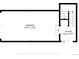 Floor plan sketch displaying garage and foyer dimensions at 12662 E Warren Dr # F, Aurora, CO 80014