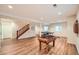 Finished basement space with an open floor plan and space for game tables at 6892 Turnstone Ave, Castle Rock, CO 80104