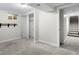 Finished basement room with closet, window and carpet flooring with entry to basement stairs at 6314 Brooks Dr, Arvada, CO 80004