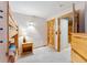 Bedroom featuring bunk beds, wood trim, and natural light at 434 Kings Crown Rd, Breckenridge, CO 80424