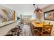 Open-concept: dining room next to living room and kitchen at 434 Kings Crown Rd, Breckenridge, CO 80424