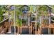 Charming exterior with balconies, a stone foundation and lots of light at 434 Kings Crown Rd, Breckenridge, CO 80424