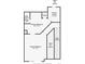 Floorplan featuring a primary bedroom, primary bathroom, closets and stairs at 434 Kings Crown Rd, Breckenridge, CO 80424