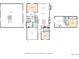 Comprehensive view of floorplans showing basement, main level, and upper level layouts of the home at 10777 Wheeling Dr, Commerce City, CO 80022