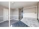 This bedroom has modern trim and neutral walls and also features a queen size bed at 3685 Roberts St, Mead, CO 80542