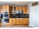 Kitchen with ample cabinet space and stainless-steel appliances at 3685 Roberts St, Mead, CO 80542