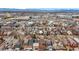 Expansive aerial view of a neighborhood with easy access to commercial zones and highways at 460 S Sherman St, Denver, CO 80209