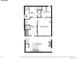 Floor plan showing a bathroom, bedroom, laundry room, storage, and utility room in the basement at 460 S Sherman St, Denver, CO 80209